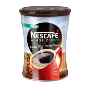 Šķīstošā kafija NESCAFE Classic Strong 250g