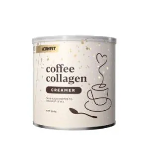 Kafijas krējums kolagēna ar vaniļas garšu Iconfit 300g