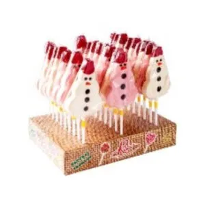 Karamele uz kociņa Sniegavīrs 80g