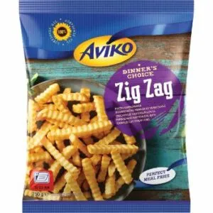 Kartupeļi frī saldēti Zig Zag 750g, Aviko
