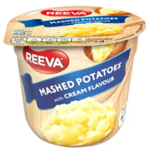 Ātri pagatavojams kartupeļu biezenis REEVA ar krējuma garšu 40g