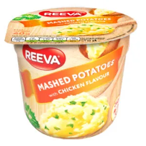 Ātri pagatavojams kartupeļu biezenis REEVA ar vistas garšu 40g