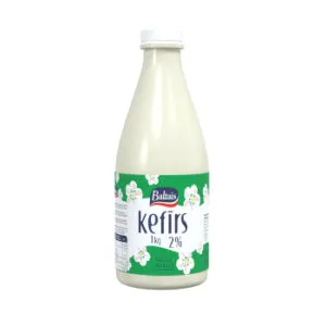Kefīrs 2% pudelē 1kg, Baltais