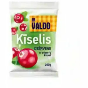 Ķīselis dzērveņu g. 200g, Valdo