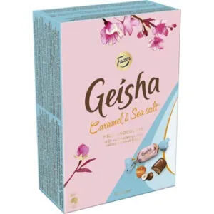 Konfekšu kārba GEISHA karameli un jūras sāli 150g