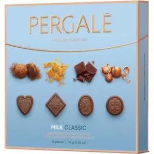 Konfekšu izlase PERGALE Milk Classic 114g