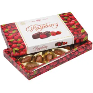 Šokolādes konfektes Raspberry, 200g