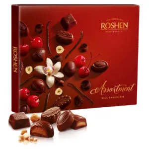 Konfekšu kaste Elegant ROSHEN 145g