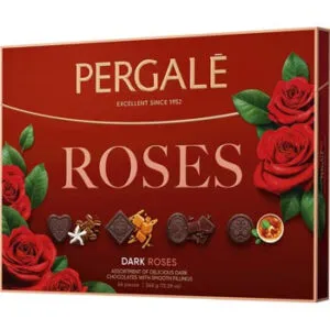 KONFEKŠU KĀRBA PERGALE DARK ROSES IZLASE 348G