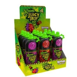 Konfektes Juicy Drop pop xtreme sour Bazooka 26g