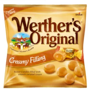 Konfektes karameles ar pildījumu Werther’s Original 135g