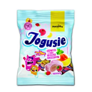 Konfektes karameles jogurta ar augļu garšu Jogusie 100g