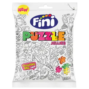Želejas konfektes Puzzle FINI 90g