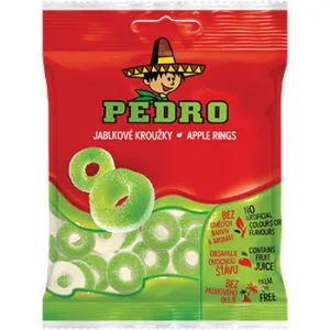 Konfektes želejas Pedro Apple Rings 80g