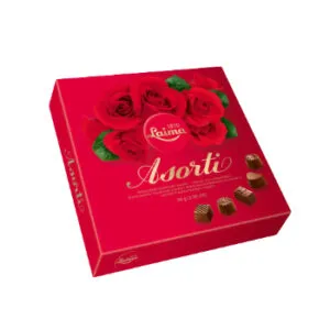 Konfekšu kārba LAIMA Asorti 93g