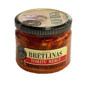 Konservs brētliņa apcepta tomātu mērcē OLD RIGA 280g