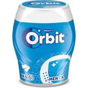 Košļājamā gumija Orbit Bottle Peppermint 46gab