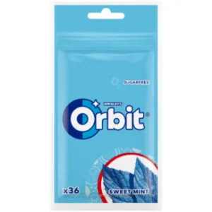 ORBIT Sweet Mint Pouch 36 gab.