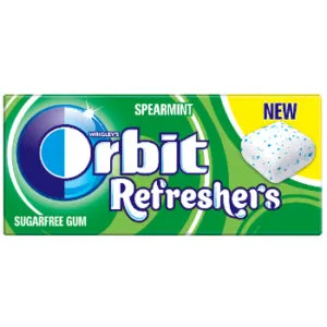 Košļ.gumija Orbit Refresher's Spearmint 15,6g