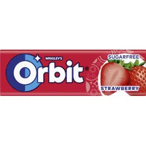 Košļājamā gumija Orbit Wild Strawberry 14g