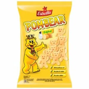 Uzkoda ESTRELLA POM BEAR kraukšķīga ar sāli 65g