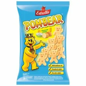 Uzkoda ESTRELLA POM BEAR kraukšķīgā ar skābā krējuma garšu 65g