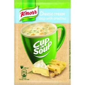 Krēmzupa siera ar grauzdiņiem 22g, Knorr