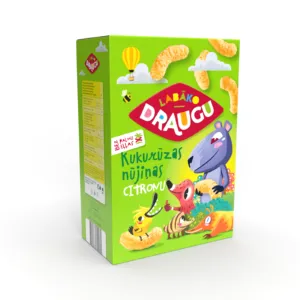 Kukurūzas nūjiņas Draugu ar citronu gar.150g