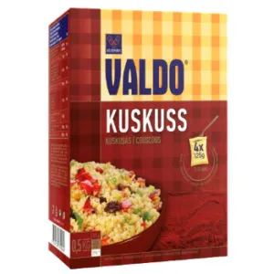 Kuskuss 4x125g, Valdo