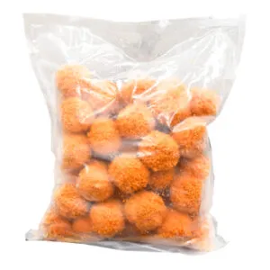 Laša bumbiņas ar sieru panējumā 500g