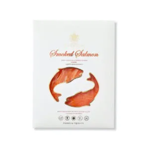 Auksti kūpinātas laša filejas šķēles QUEEN HARBOUR 100g