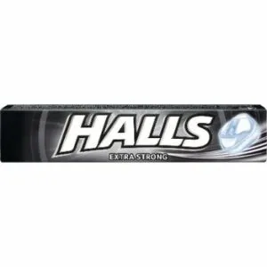 Ledenes HALLS Extra Strong (ekstra mentola) 33.5g