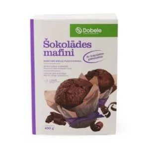 Šokolādes mafini DOBELE 450gr