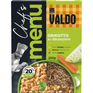 Grikotto VALDO  ar dārzeņiem 250g