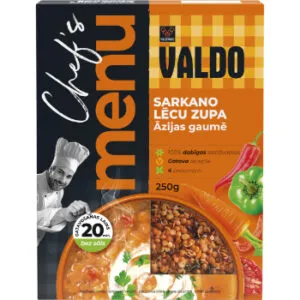 Sarkano lēcu zupa Valdo Āzijas gaumē 250g