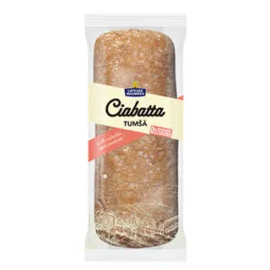 Ciabatta Tumšā 250g, Latvijas Maiznieks