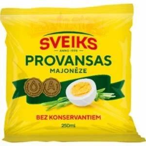 Majonēze provansas 250ml, Sveiks
