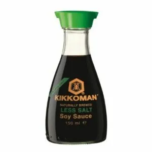 Sojas mērce Kikkoman 43% mazāk sāls 150ml