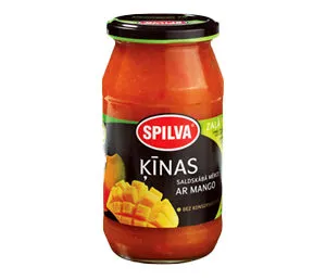 Ķīnas saldskābā mērce SPILVA ar mango 500g