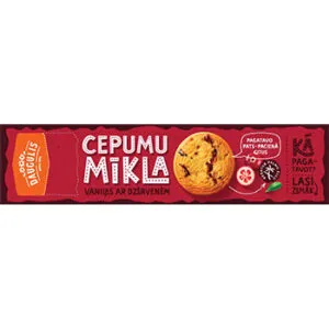 Mīkla cepumiem Vaniļa ar dzērvenēm 450g