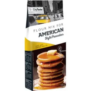 Miltu maisījums City Taste amerikāņu stila pankūkas 400g