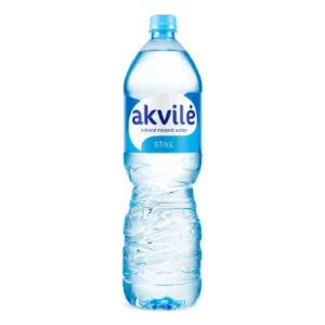 Minerālūdens naturāls negāzēts 1.5l, Akvile