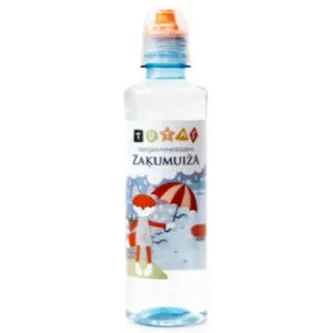 Minerālūdens ZAĶUMUIŽA dabīgs, Tutas lietas, PET, 0.31l (DEP)