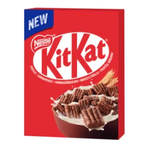 Brokastu pārslas Kit Kat 330g, Nestle