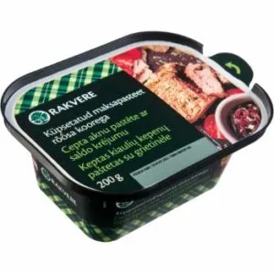 Aknu pastēte ar saldo krējumu RAKVERE 200g