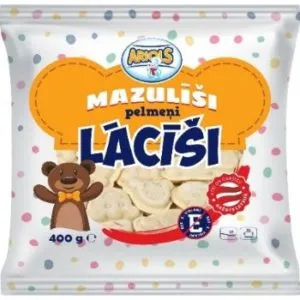 Pelmeņi Mazulīši Lācīši 400g, Ariols