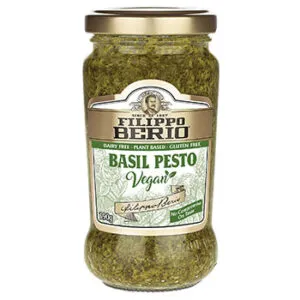 Pesto vegānu ar baziliku Filippo Berio 190g