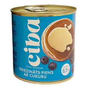Iebiezināts piens Ciba ar cukuru 370g