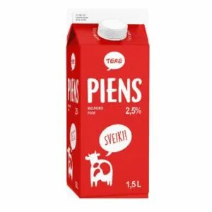 Piens Tere 2,5% 1,5l