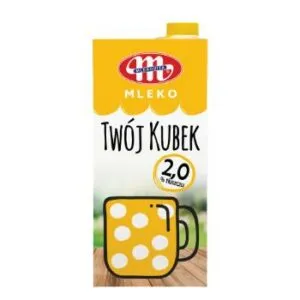 Piens Twój kubek UHT 2% 1L